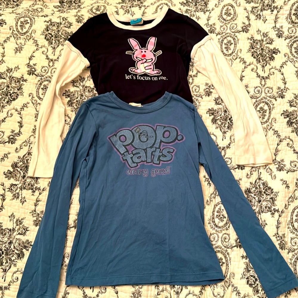 Lot of 2 Girls Tee Shirts